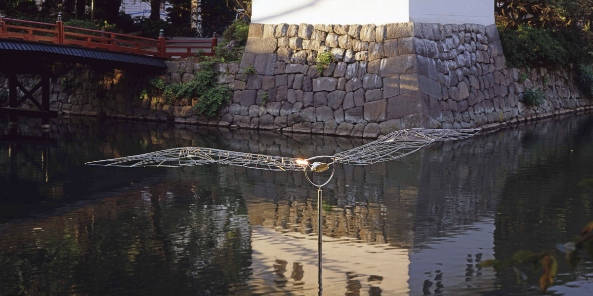1990 Open air Sculpture Exhibition of Odawara Castle  ‘In Wind’